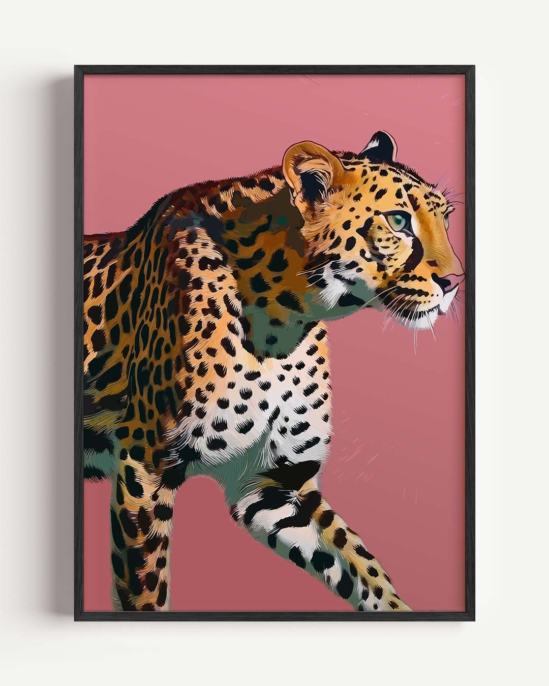 Safari Chic Luipaard Poster