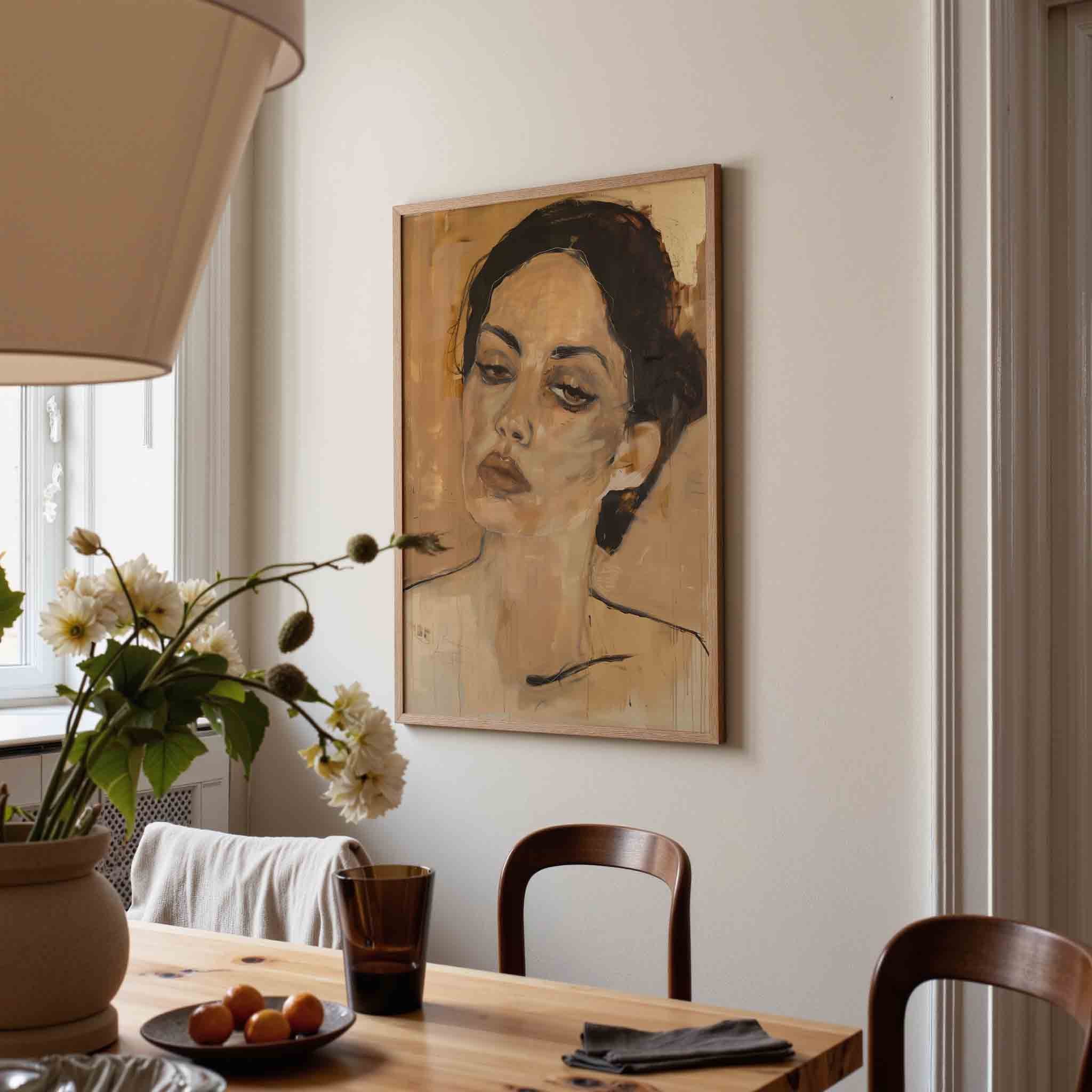 Vrouwelijk portret Poster