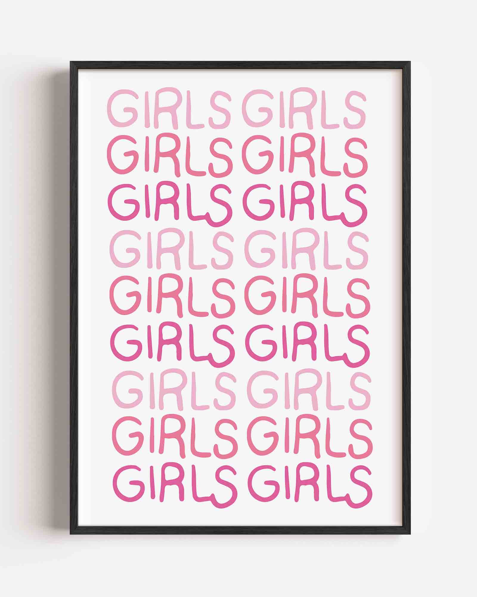 Meisjes herhaling Poster