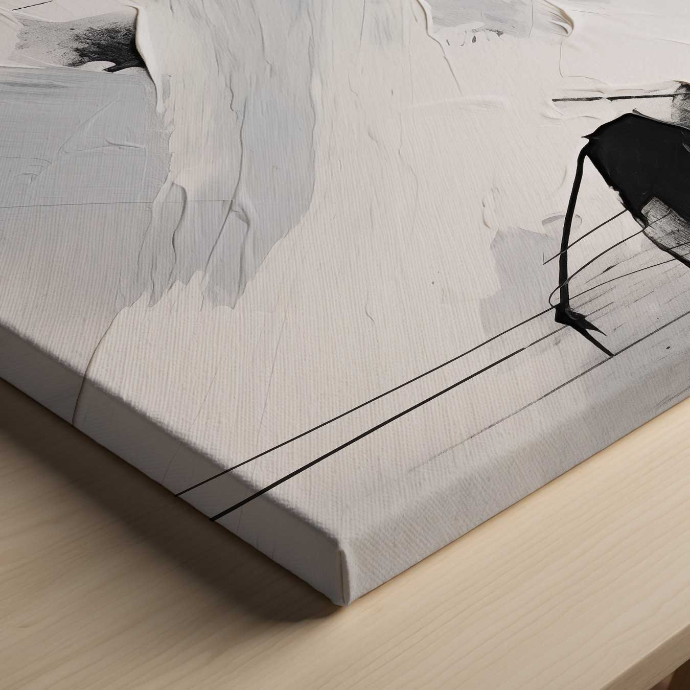 Harmonie van Contrast Kunstwerk-canvas-dibond-plexiglas-wanddecoratie-WallArtistic