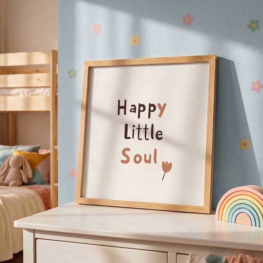Happy little soul Poster