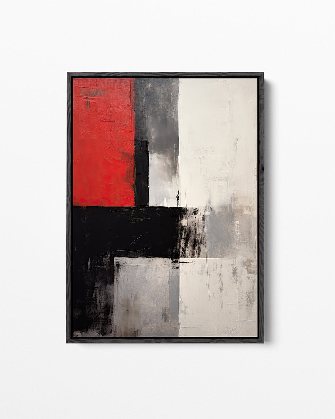 Geometrische kleurencompositie Kunstwerk
