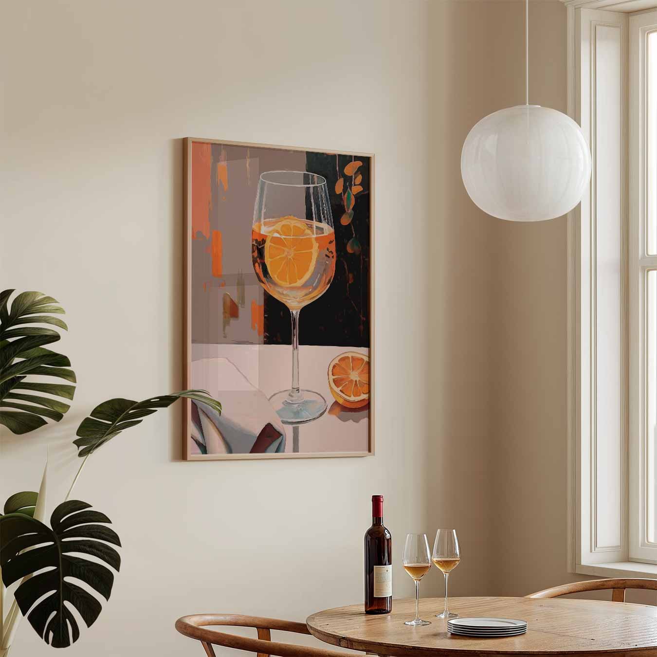Zonnige Citrus Sfeer Poster