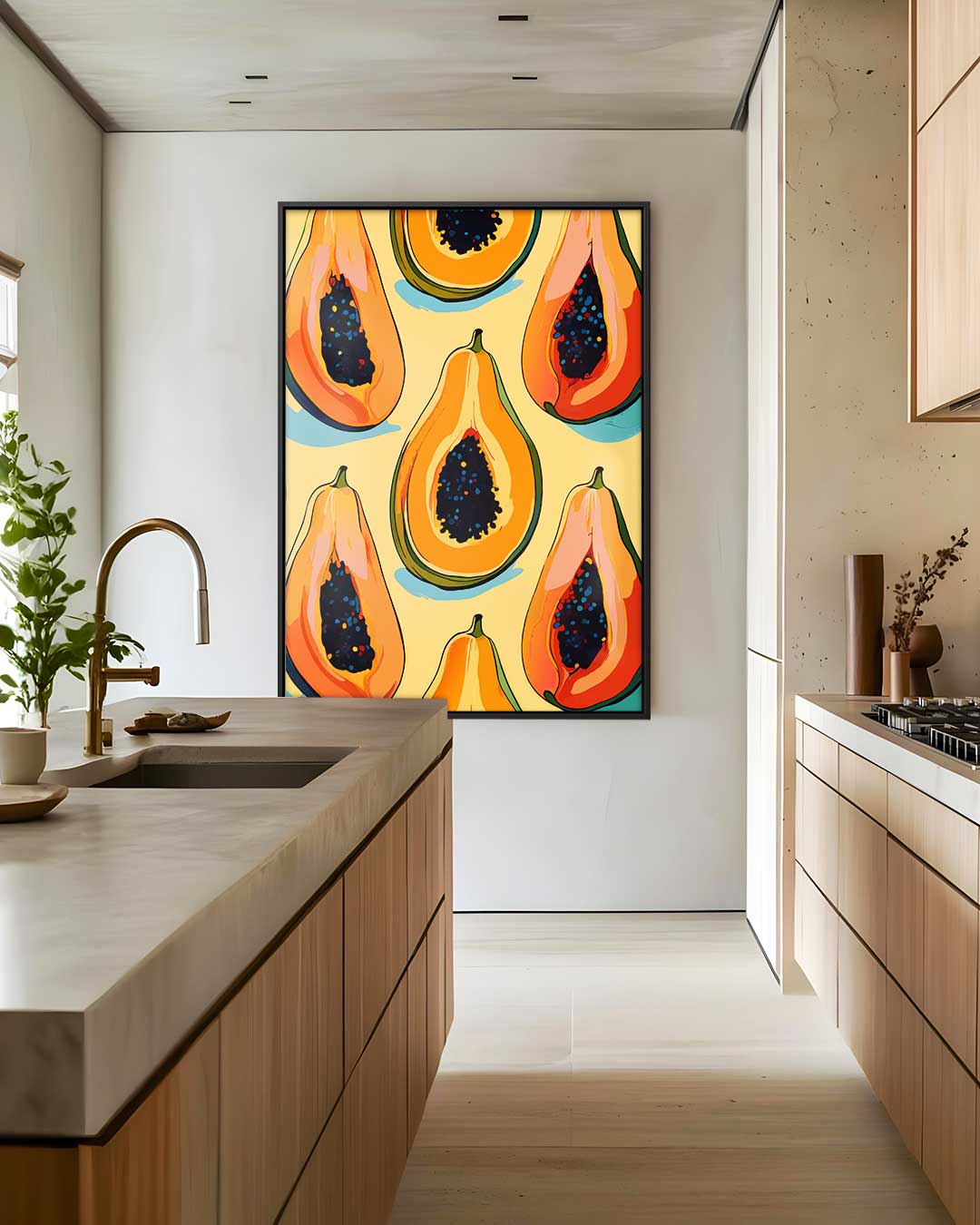 Abstract kunstwerk Kunstwerk-canvas-dibond-plexiglas-wanddecoratie-WallArtistic