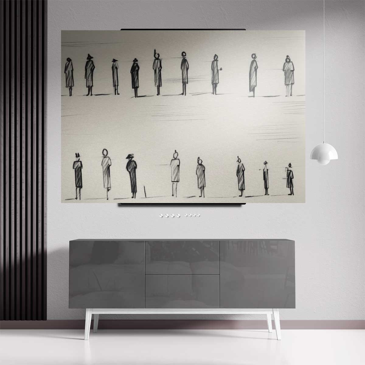 Stilte in Beweging Kunstwerk-canvas-dibond-plexiglas-wanddecoratie-WallArtistic