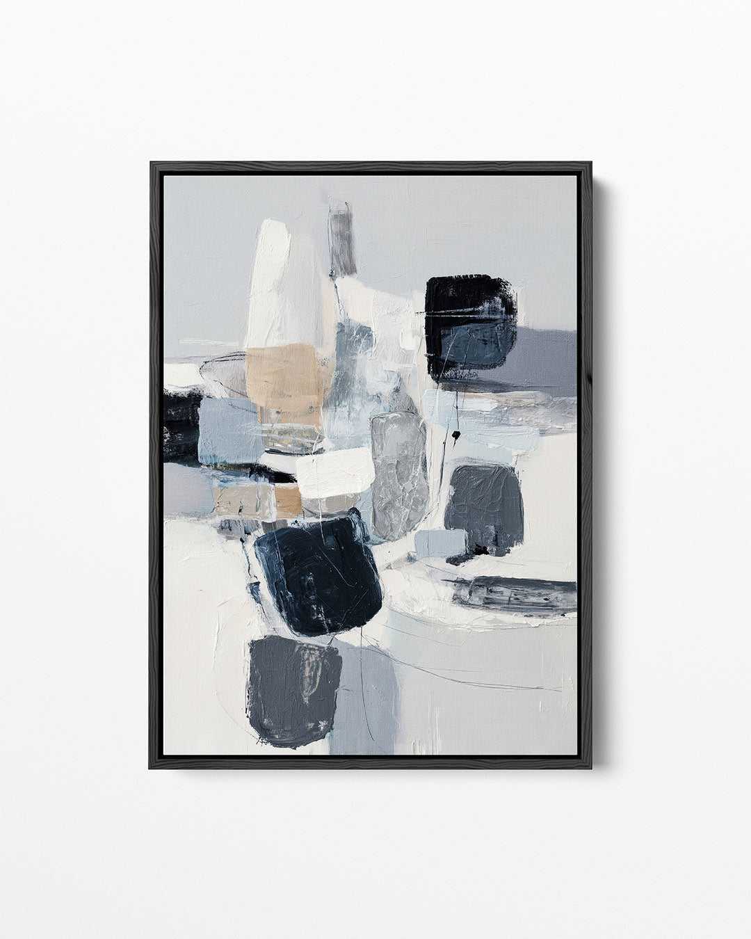Organische vormen compositie Kunstwerk
