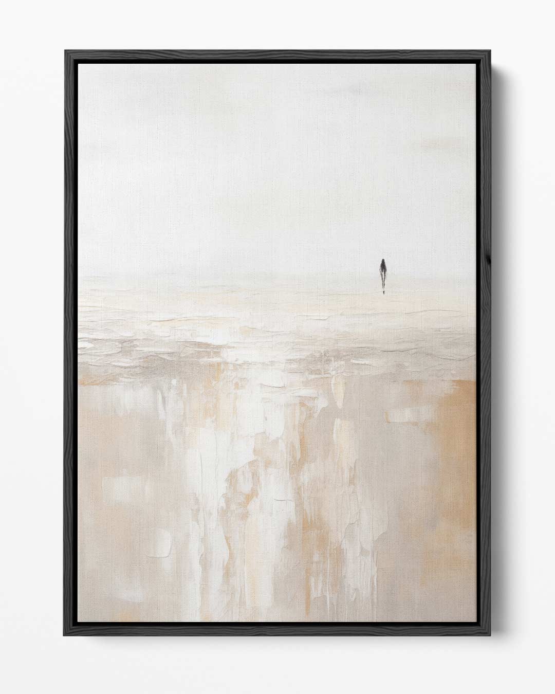 Eenzaamheid in de Leegte Kunstwerk-canvas-dibond-plexiglas-wanddecoratie-WallArtistic