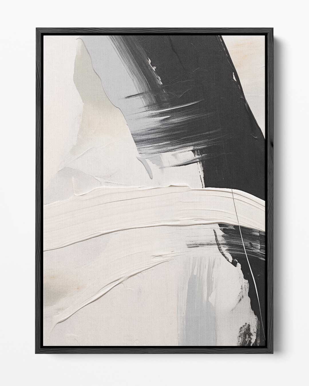 "Abstracte Minimalistische Expressie" Kunstwerk-canvas-dibond-plexiglas-wanddecoratie-WallArtistic
