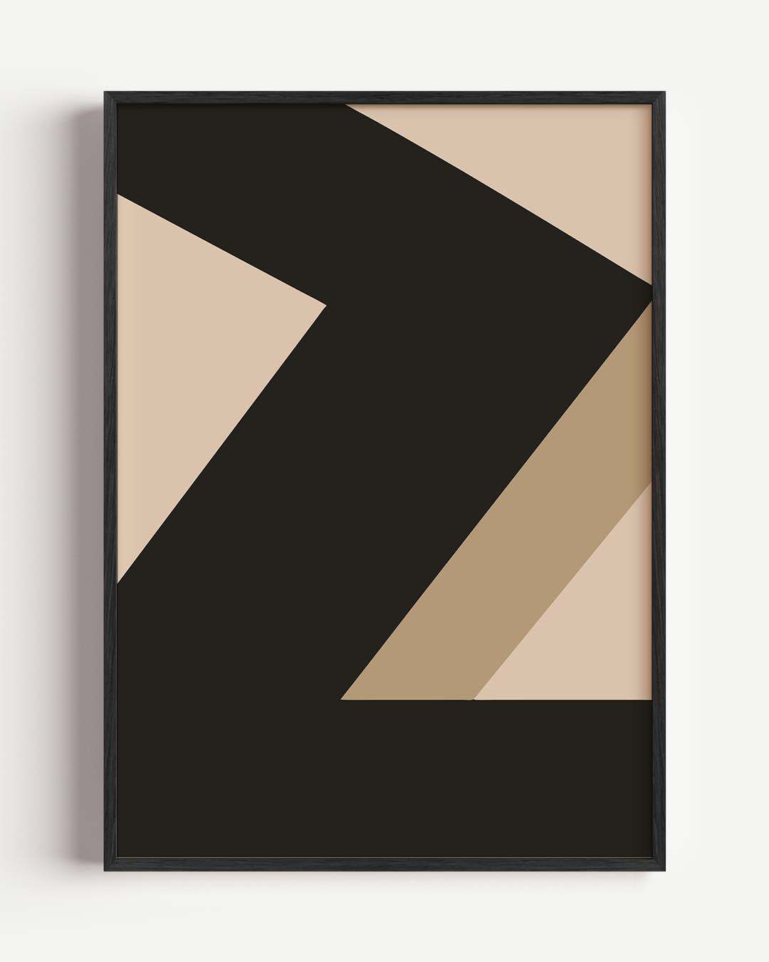 Stijlvolle Geometrische Print Poster