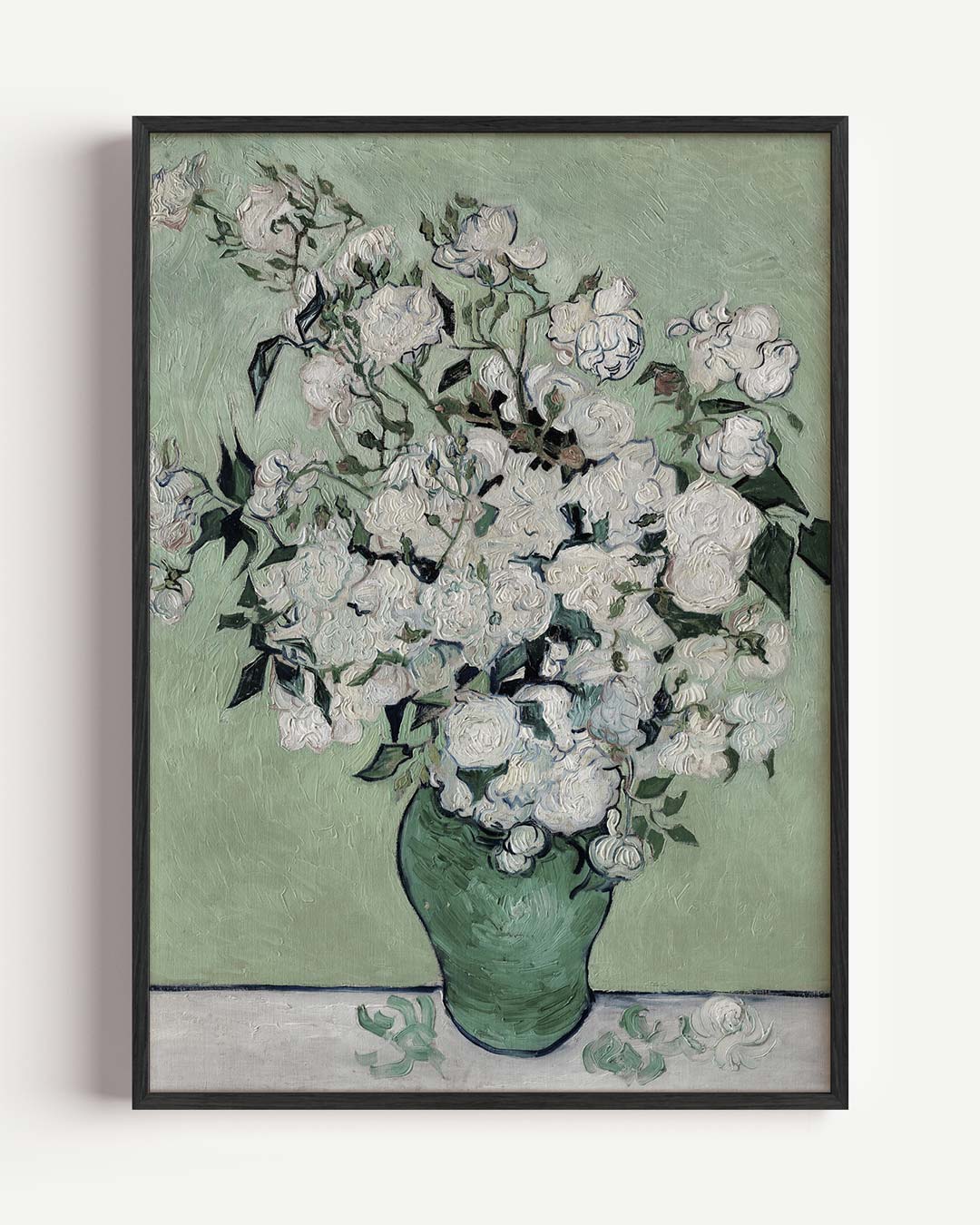 Bloemenpracht in Groen Poster
