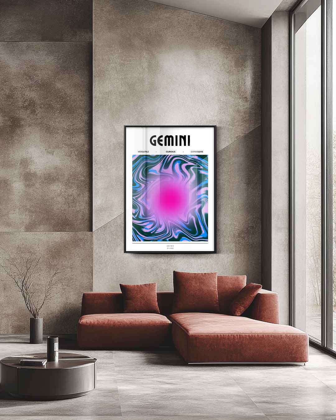 Abstract kunstwerk Kunstwerk-canvas-dibond-plexiglas-wanddecoratie-WallArtistic