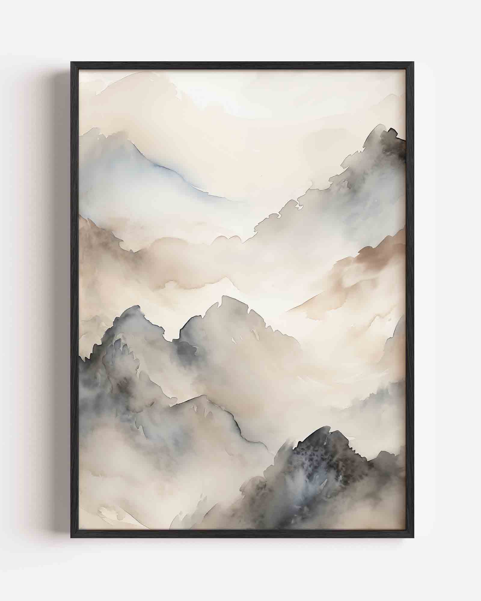 Berglandschap Poster