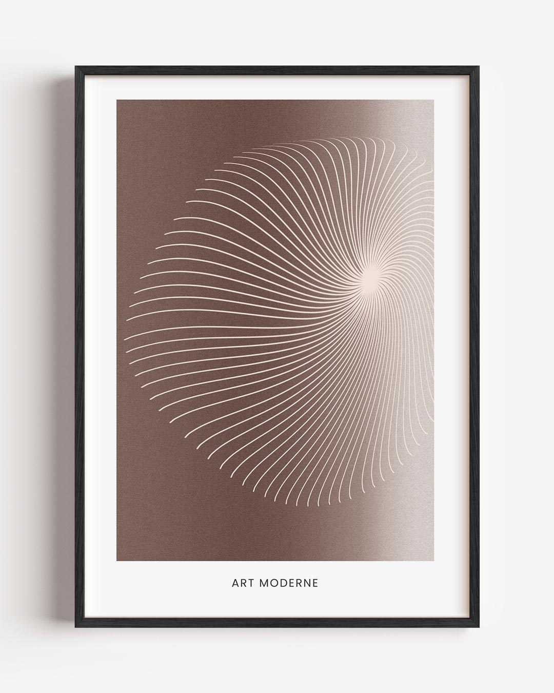 Moderne Spiraal Kunst Poster-WallArtistic