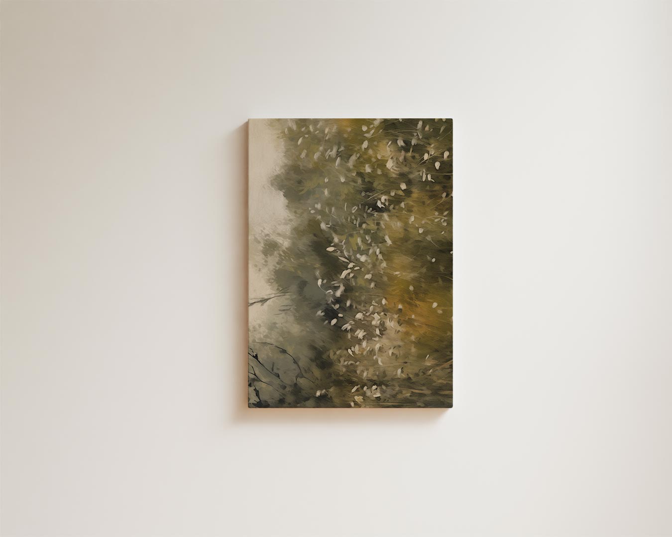 Dromerig Herfstlandschap Kunstwerk-canvas-dibond-plexiglas-wanddecoratie-WallArtistic