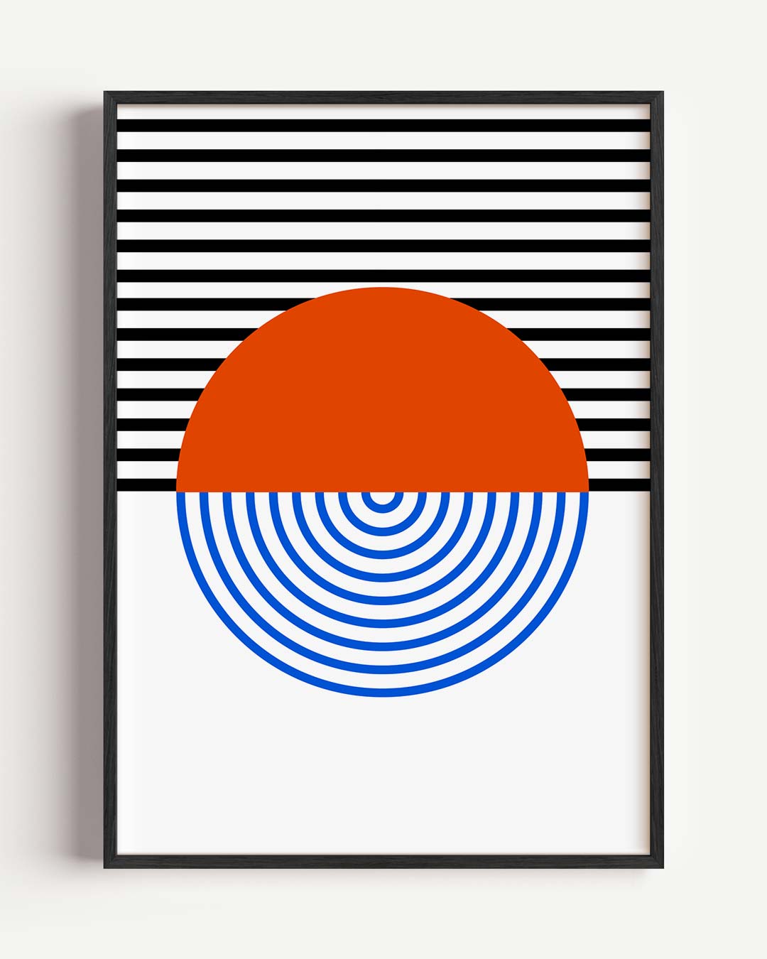 Retro Chique Geometrie Poster