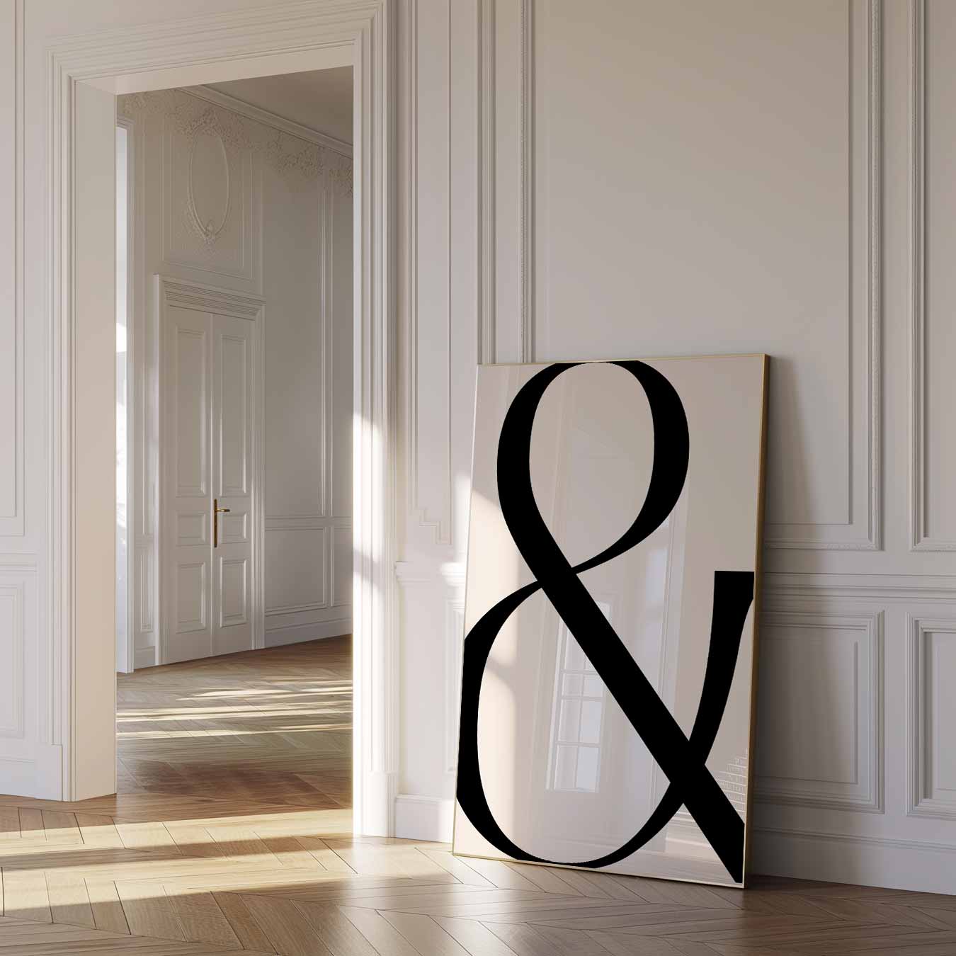 Stijlvolle Ampersand Poster