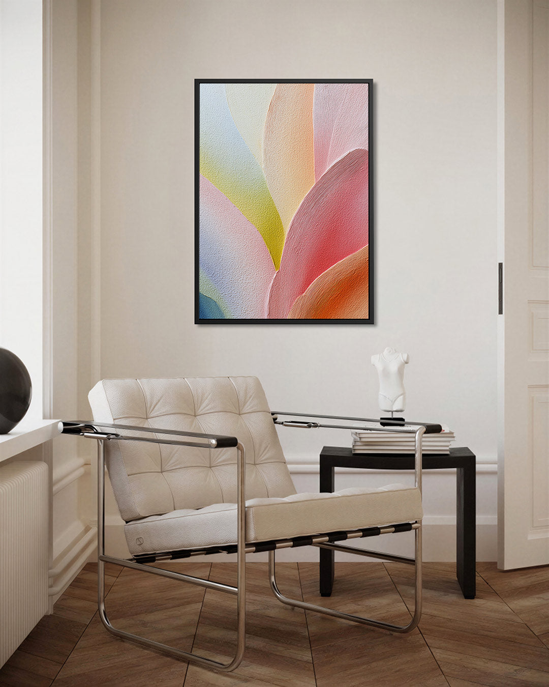 Kleurrijke vormen Kunstwerk