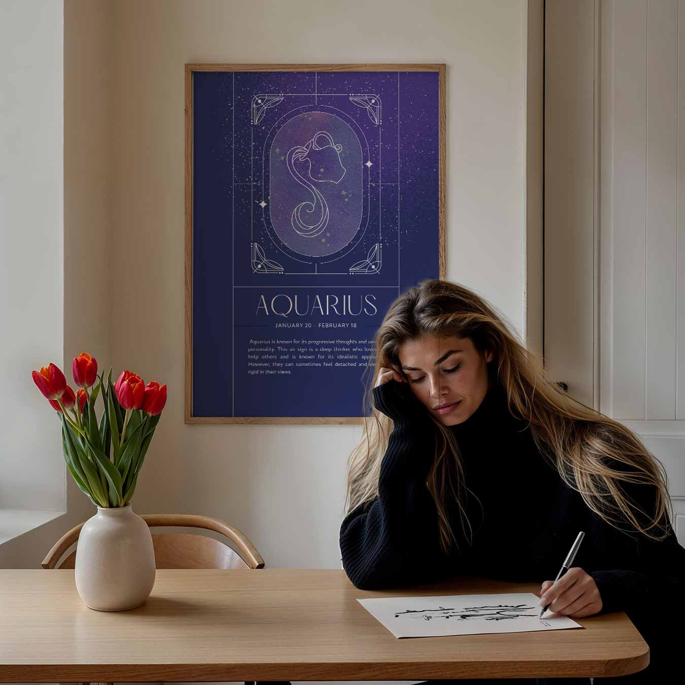 Stijlvolle Waterman Poster