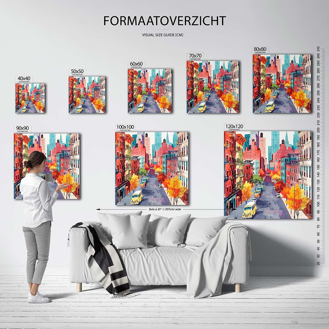 Stedelijk straatbeeld Kunstwerk