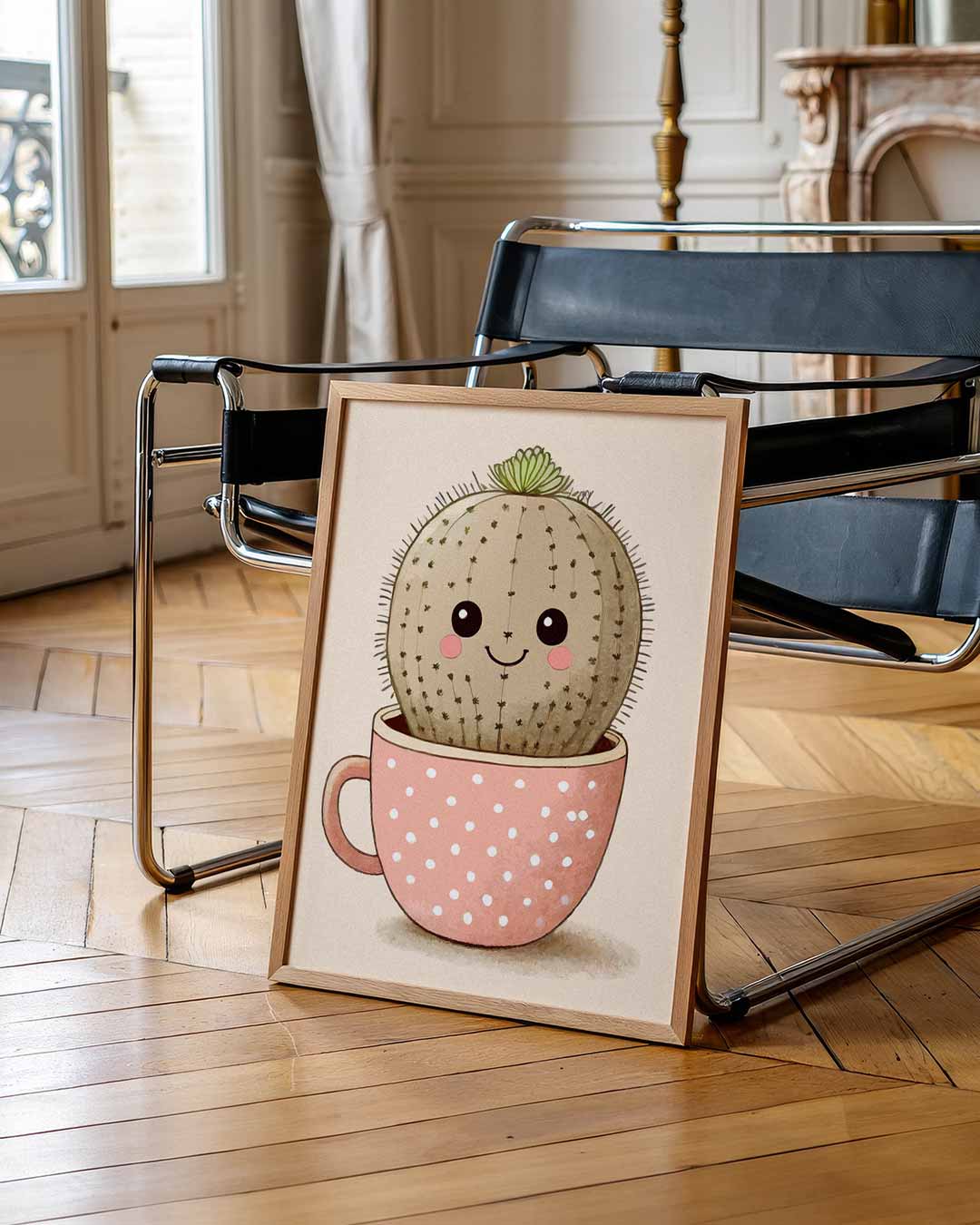 Schattige Cactus Poster