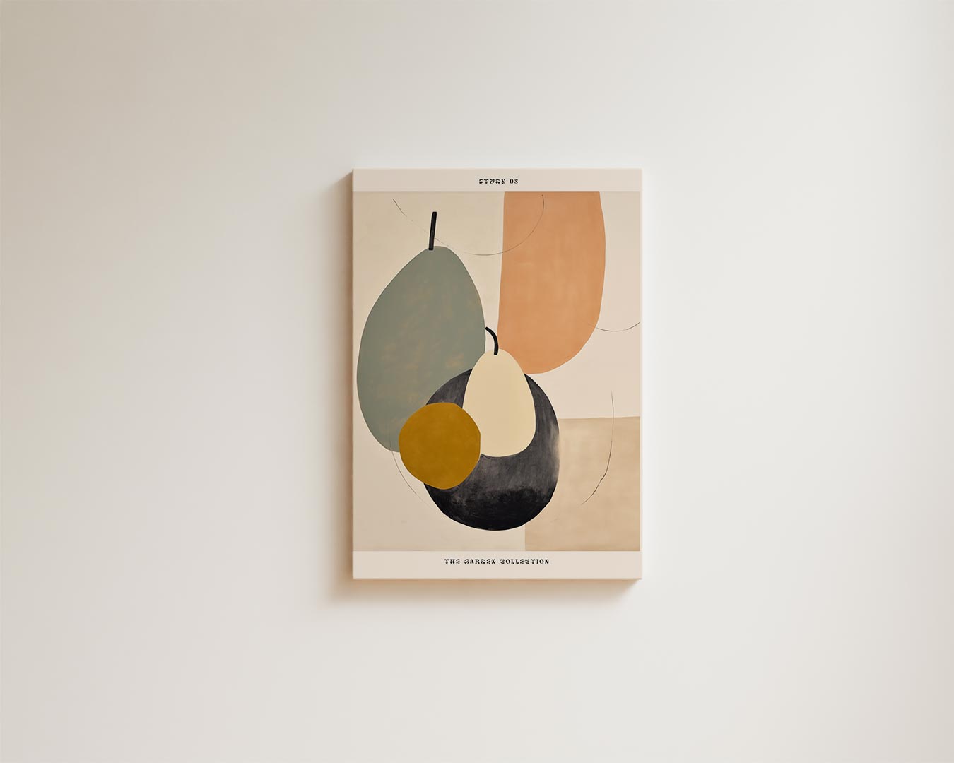 Abstracte Tuinvorm Studie 05 Kunstwerk-canvas-dibond-plexiglas-wanddecoratie-WallArtistic