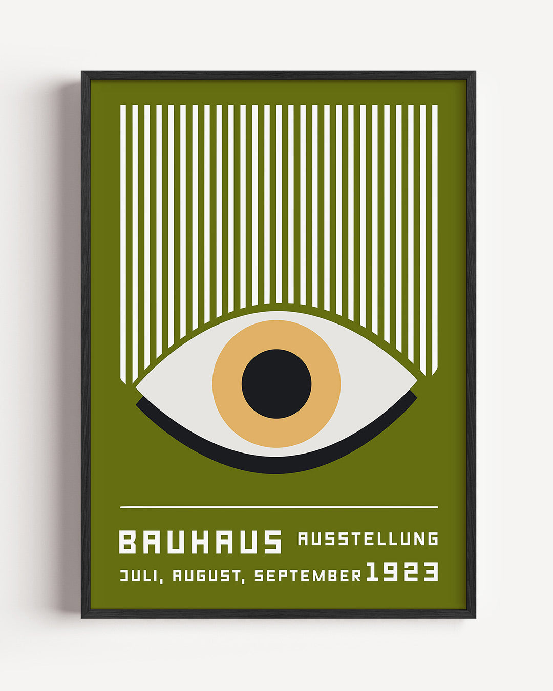Oog en lijnen Poster