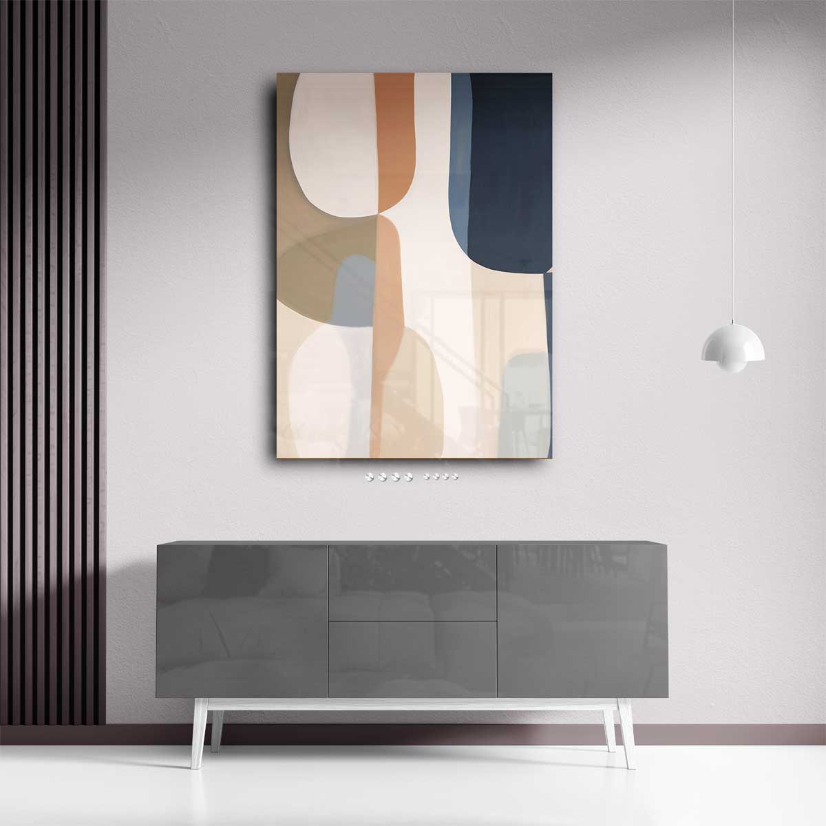 Eenvoudige Harmonie Kunstwerk-canvas-dibond-plexiglas-wanddecoratie-WallArtistic