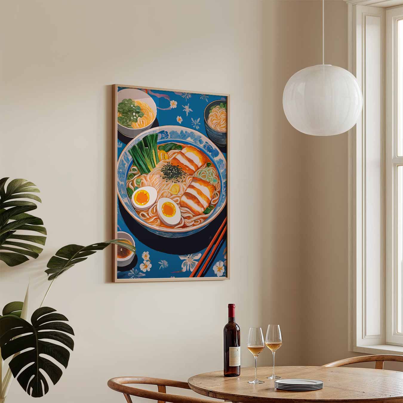 Heerlijke Ramen Illustratie Poster