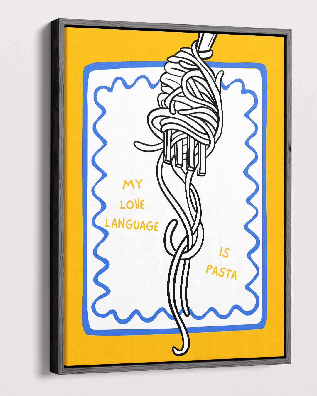 Pastaliefde Wanddecoratie Kunstwerk-canvas-dibond-plexiglas-wanddecoratie-WallArtistic