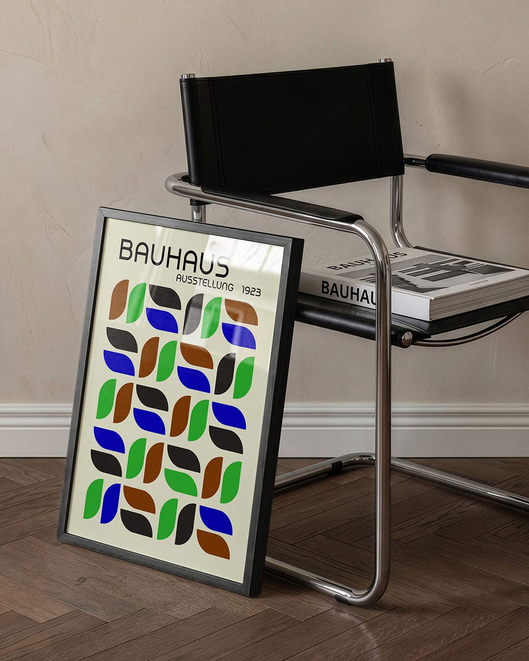 Vormritme en kleur Poster