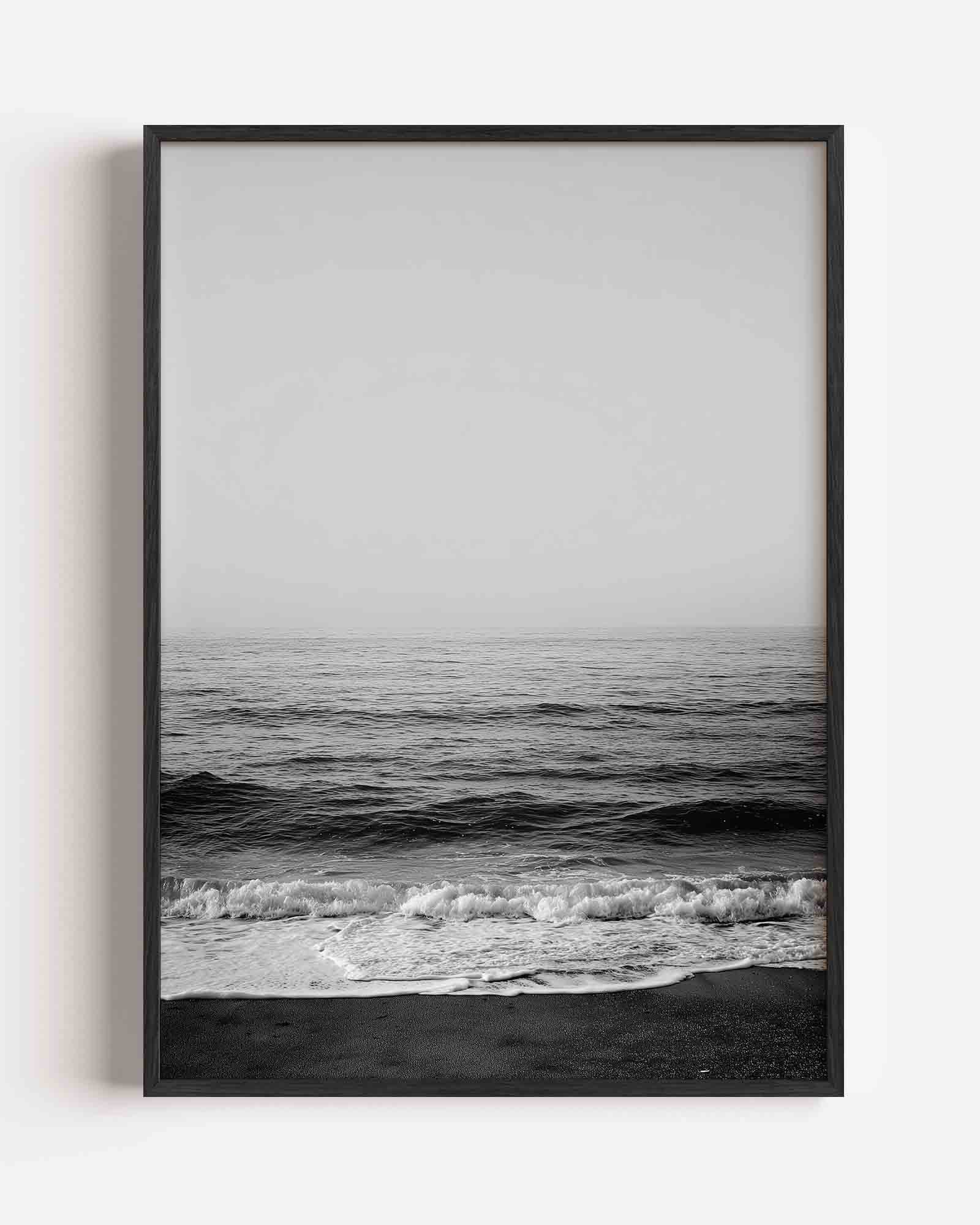 Golven aan de kust Poster