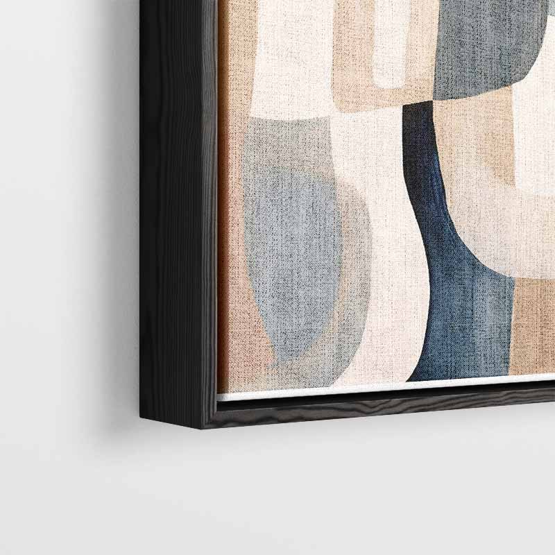 Harmonische Abstractie Kunstwerk-canvas-dibond-plexiglas-wanddecoratie-WallArtistic