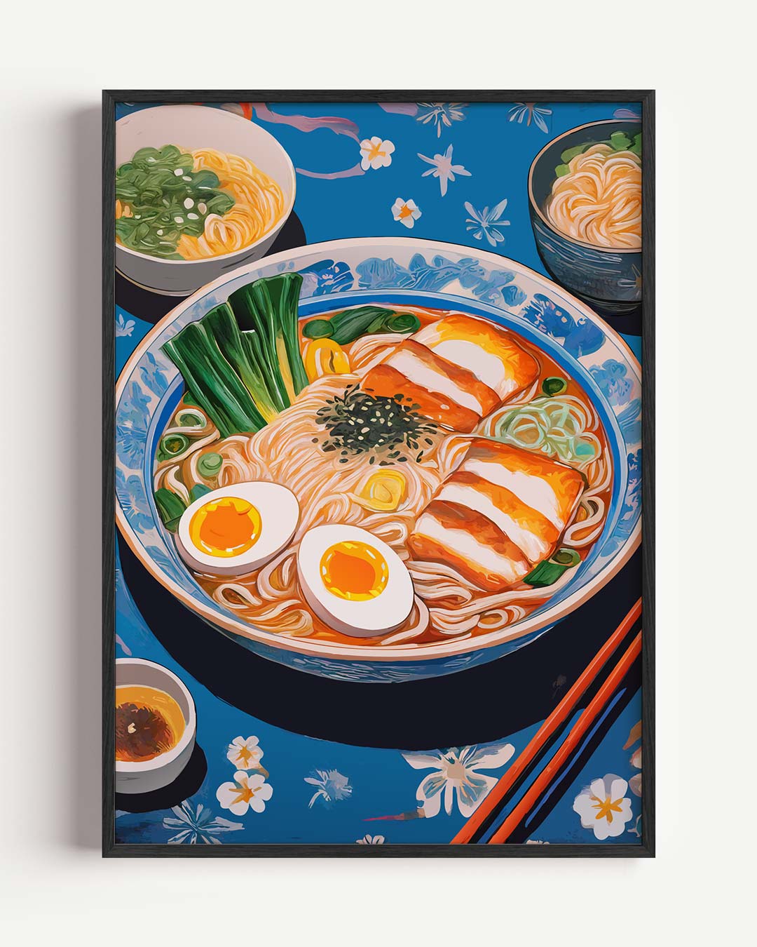 Heerlijke Ramen Illustratie Poster