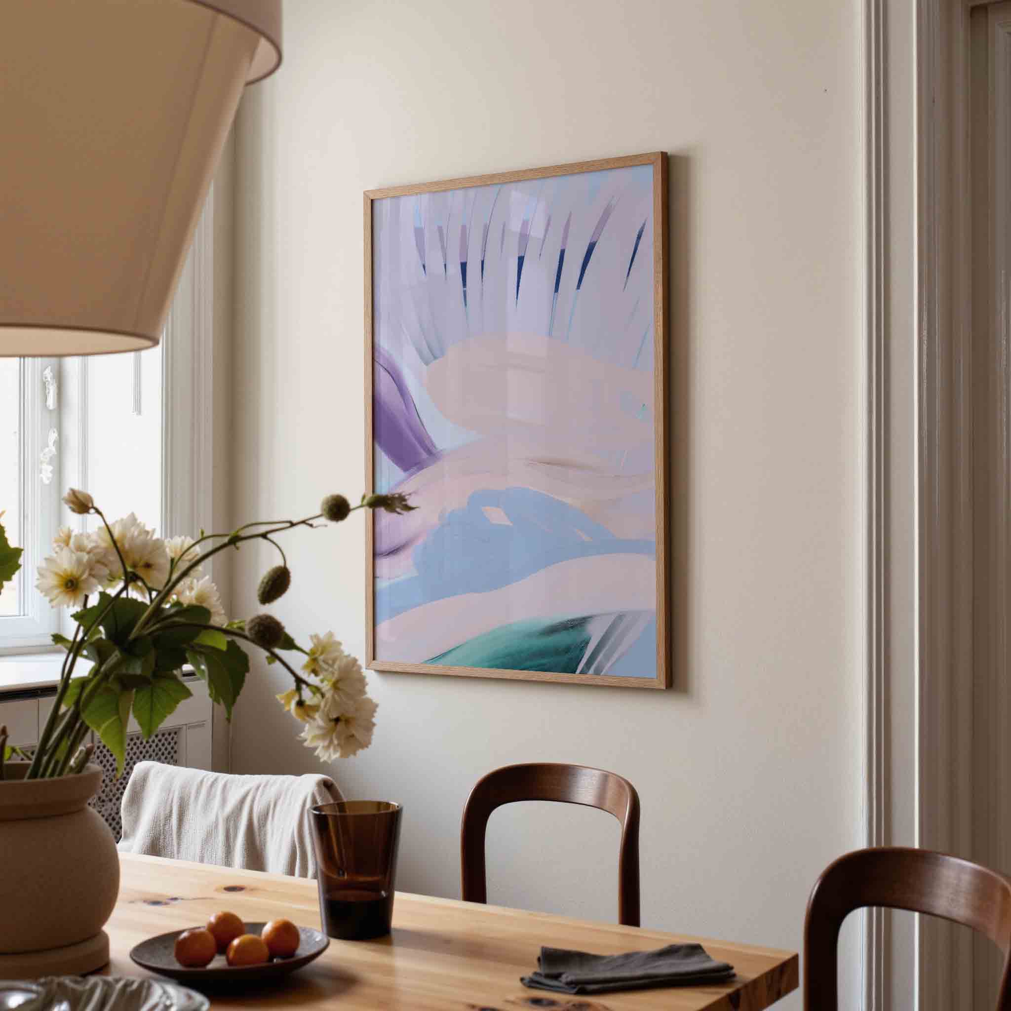Abstracte vormen Poster