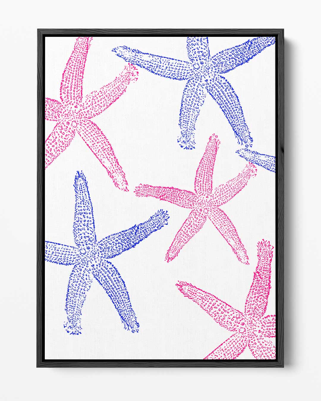 Zeesterrenfeest Kunstwerk-canvas-dibond-plexiglas-wanddecoratie-WallArtistic