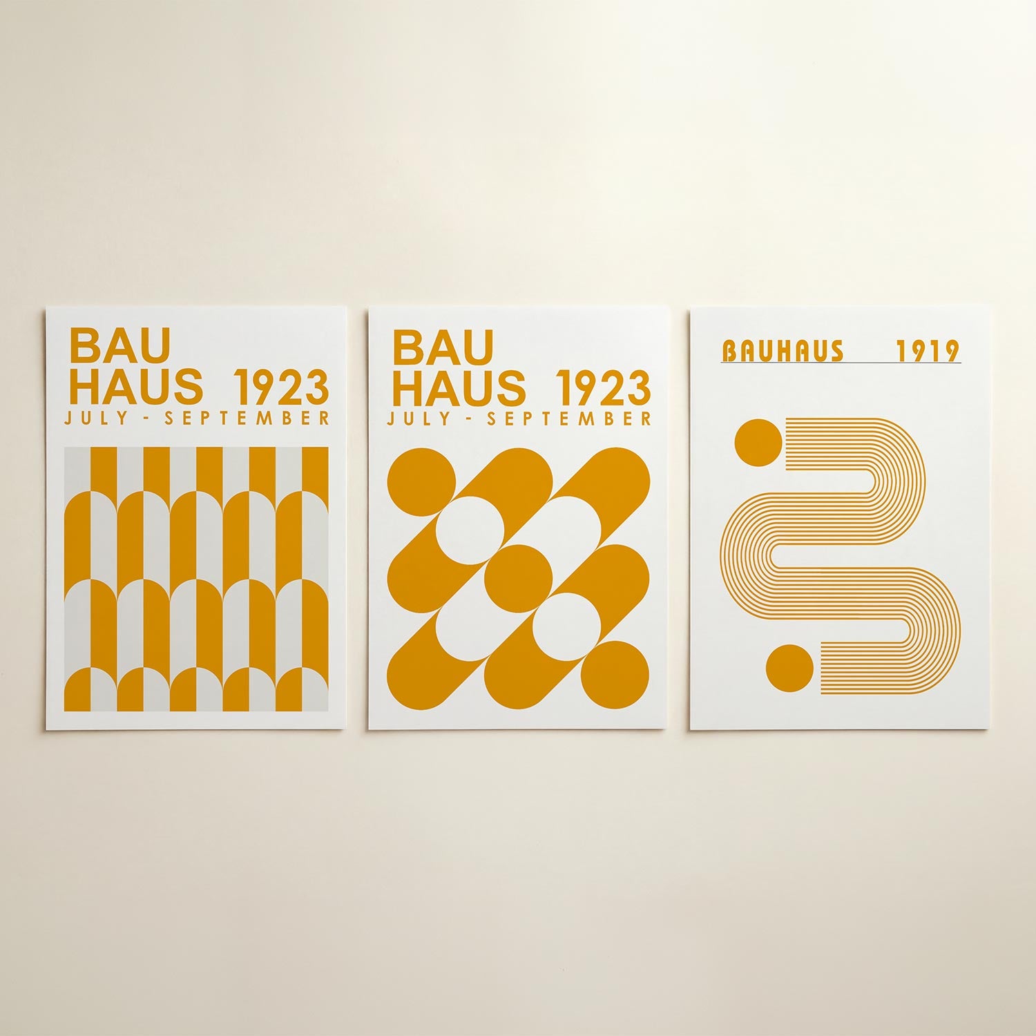 Vorm en kleurenspel Posterset