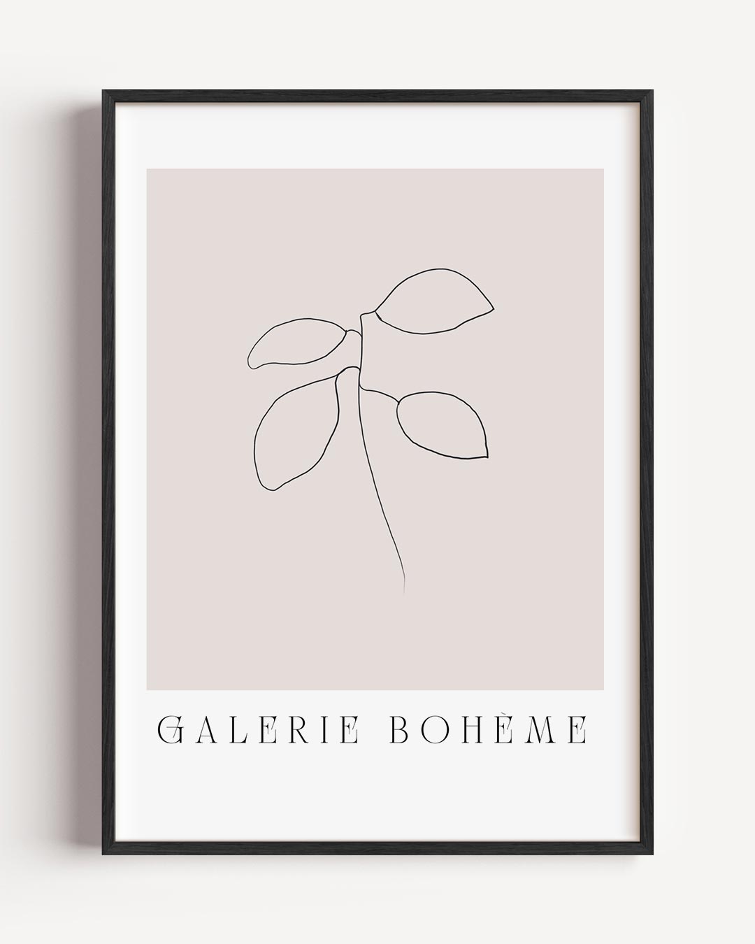Minimalistische Botanische Poster-WallArtistic