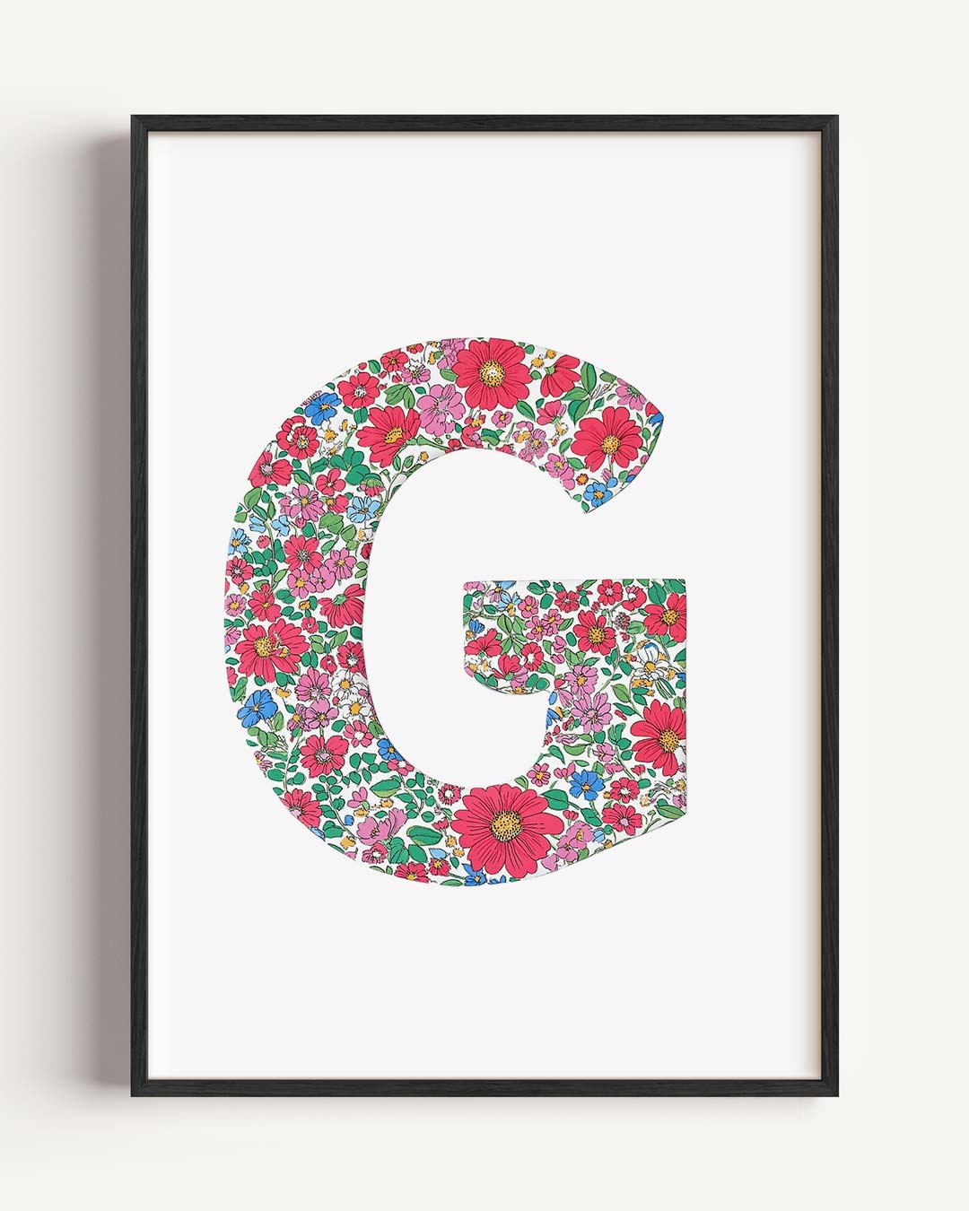 Bloemenpracht Letterposter