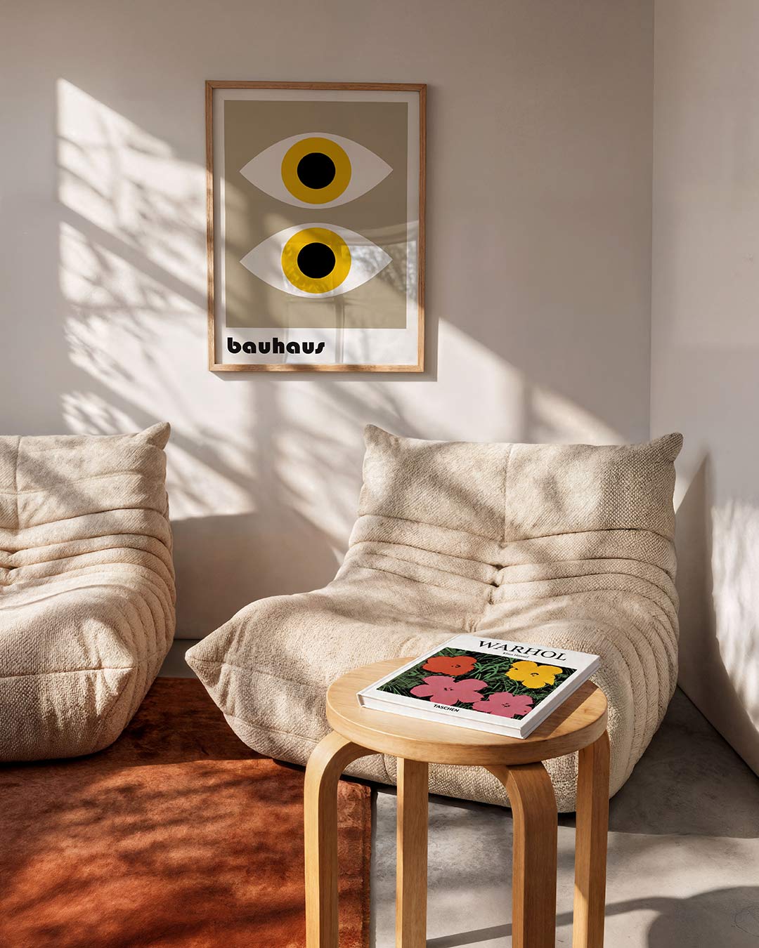 Oogvormen en kleur Poster