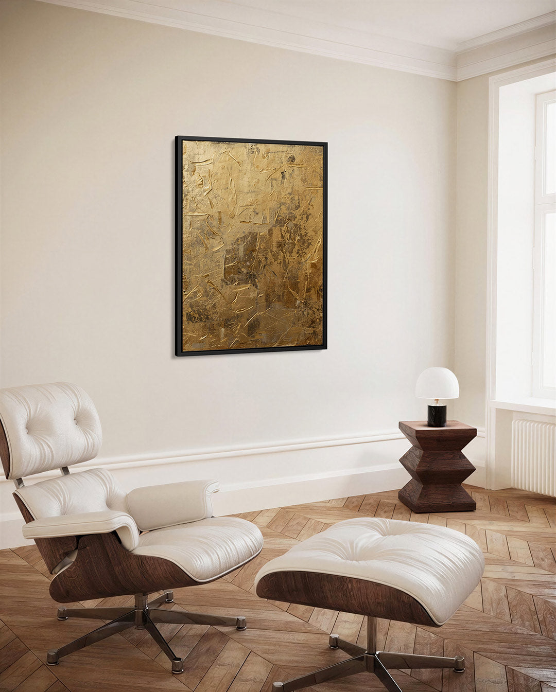 Gelaagde texturen Kunstwerk