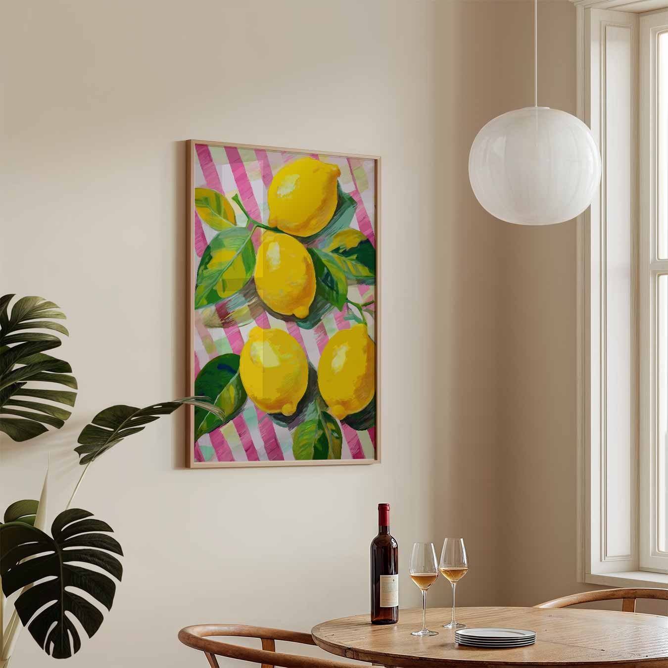Zomerse Citrus Verrukking Poster