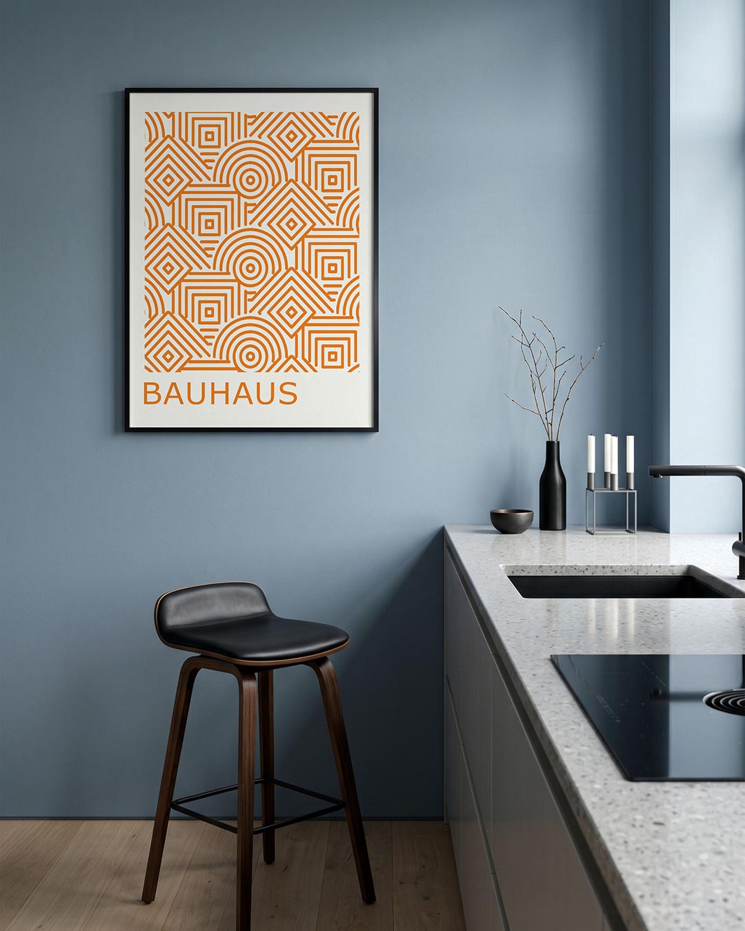 Lijnen en patronen Poster