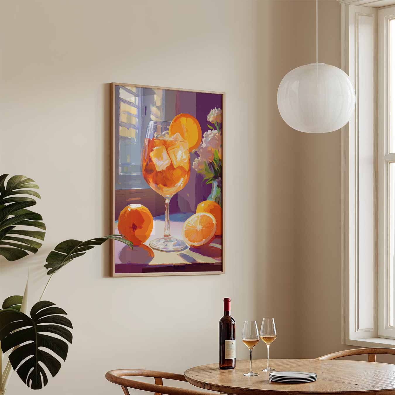 Verfrissende Citrus Cocktail Poster