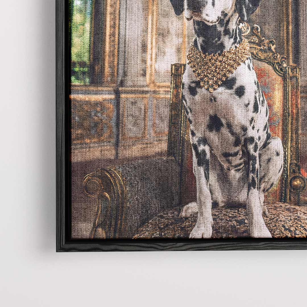 Koninklijke Dalmatiër in het Paleis Kunstwerk