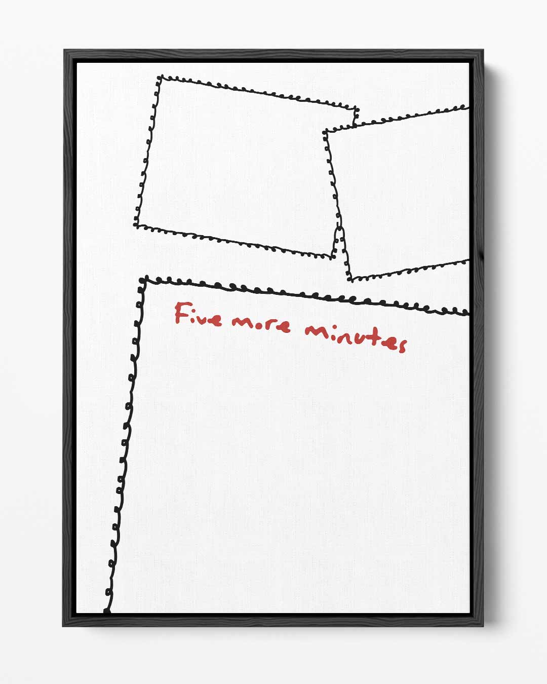 Vijf Extra Minuten Kunstwerk-canvas-dibond-plexiglas-wanddecoratie-WallArtistic