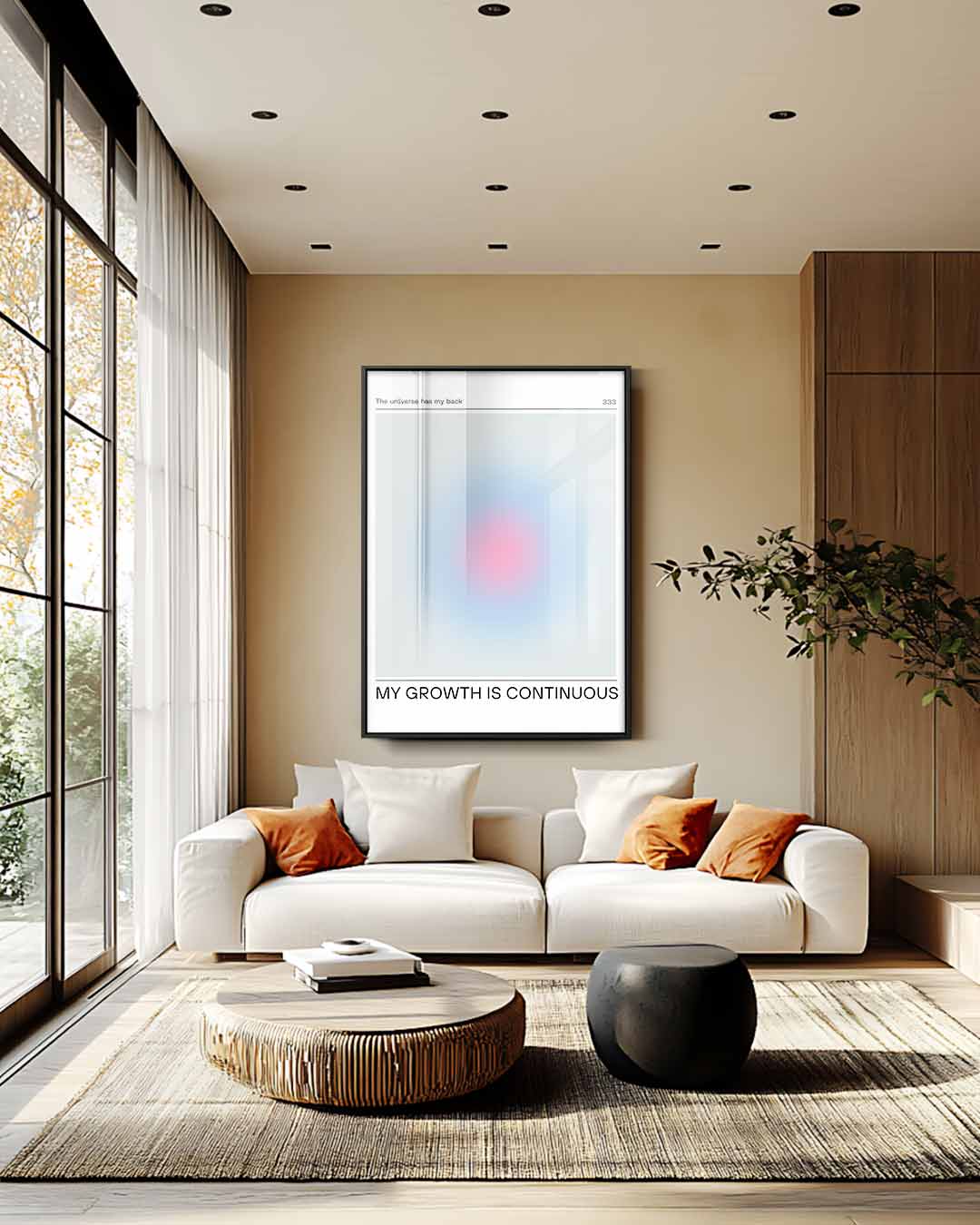 Groeiend Heelal Kunstwerk Kunstwerk-canvas-dibond-plexiglas-wanddecoratie-WallArtistic