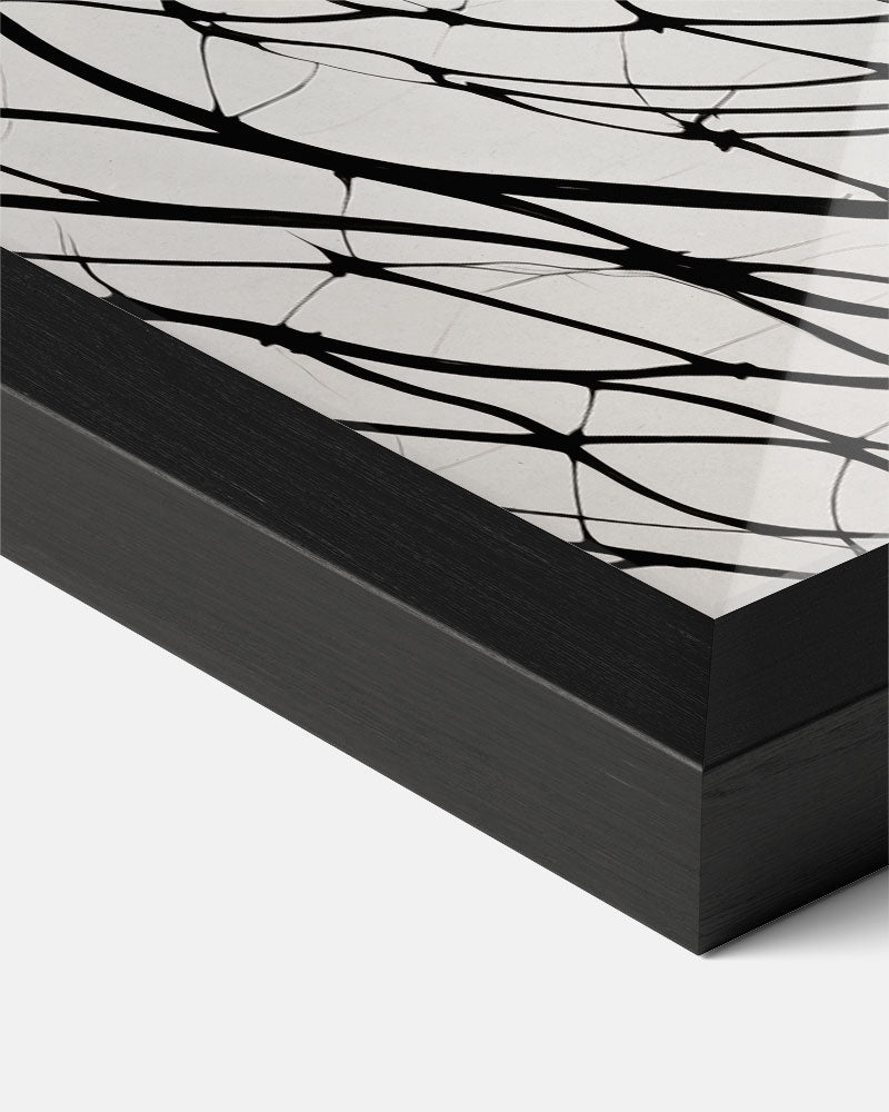 Moderne Abstracte Netwerk Poster-WallArtistic