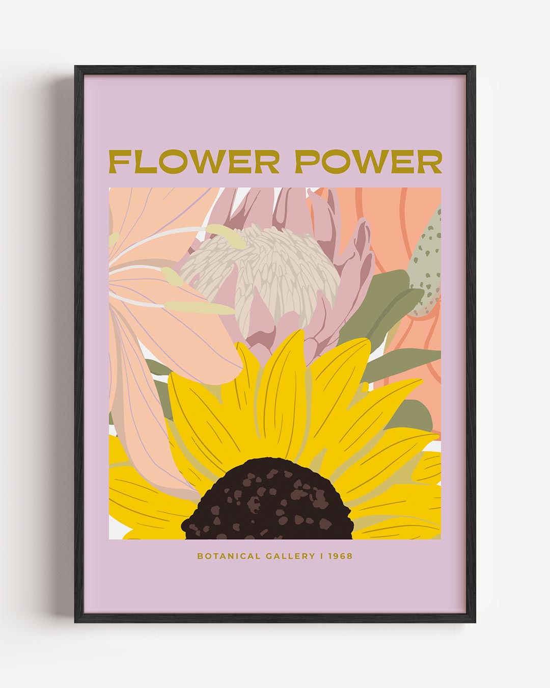 Flower Power Botanische Poster-WallArtistic