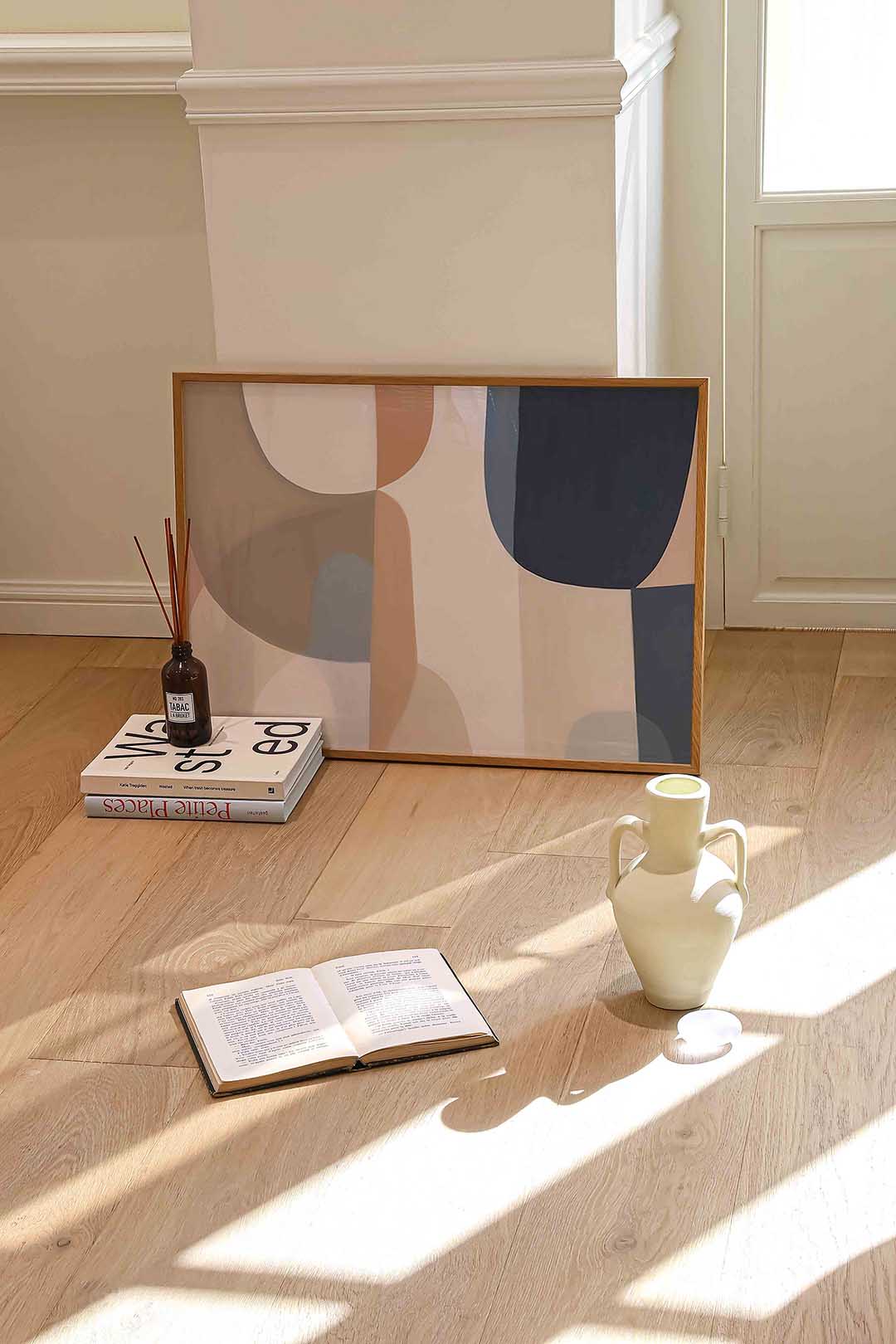 Abstracte vormen Poster