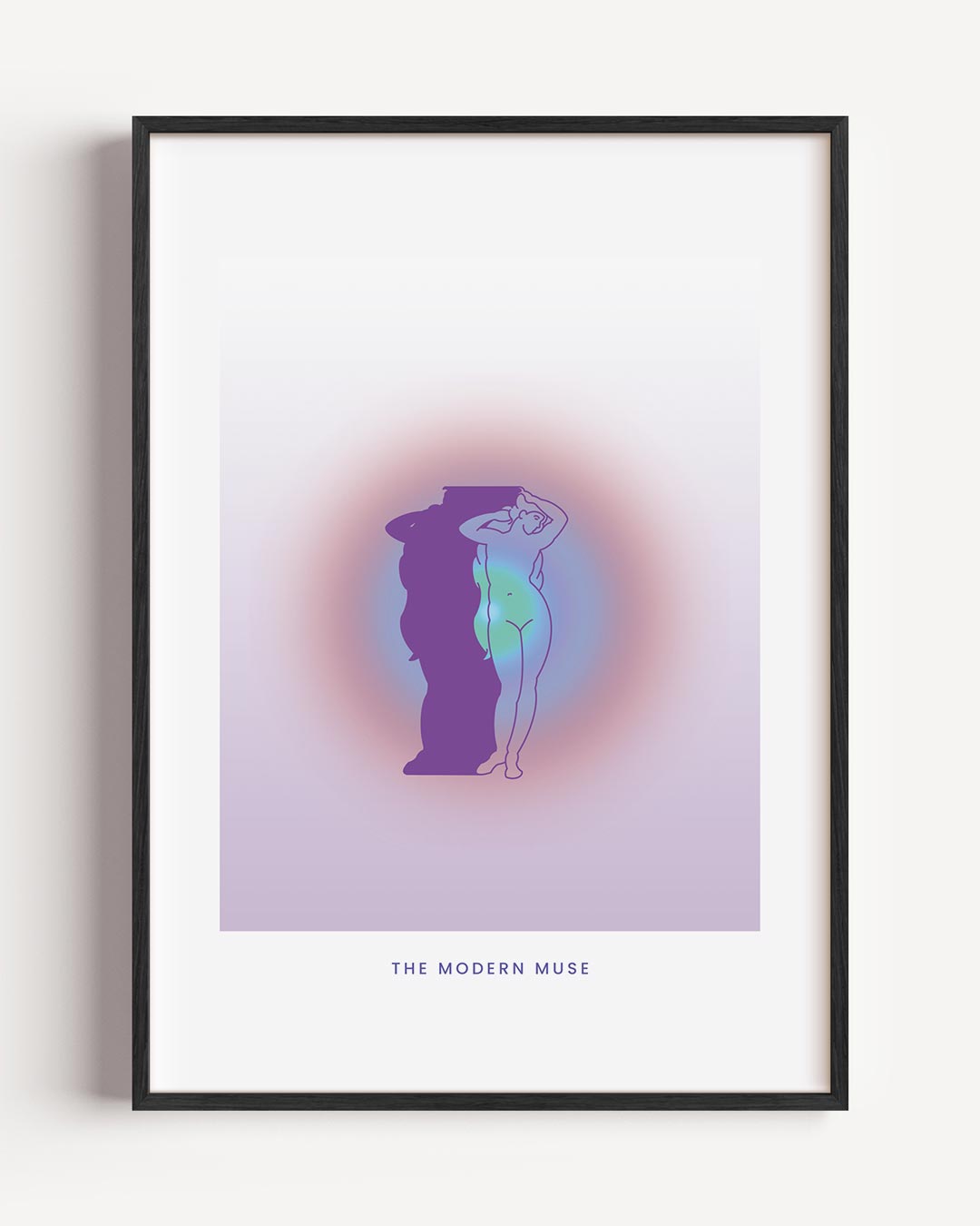 De Moderne Muze Poster-WallArtistic